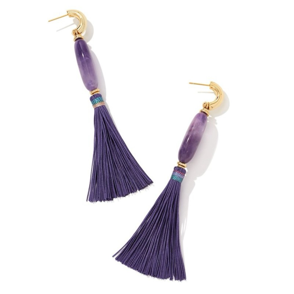 KENDRA SCOTT Amethyst Earrings